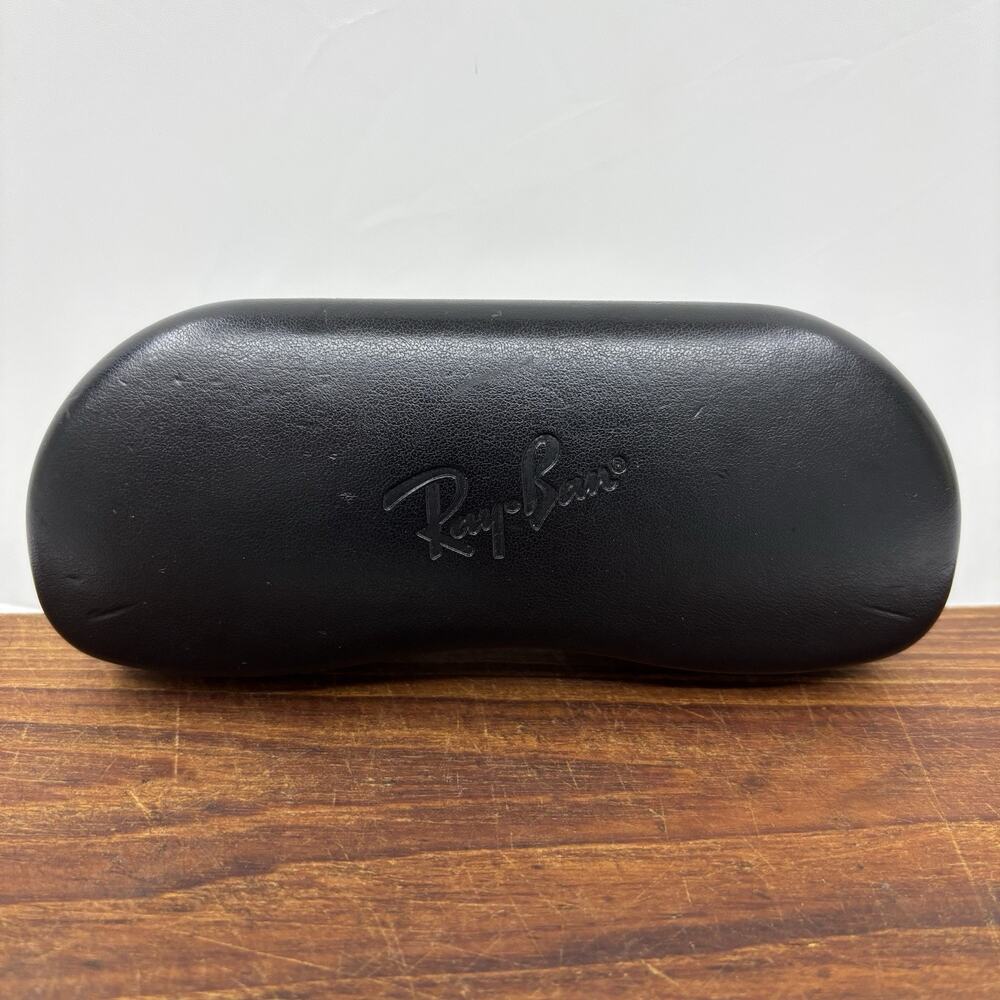 Ray Ban Replacement Case Eyeglass or Sunglass Hard Clamshell Protective Black